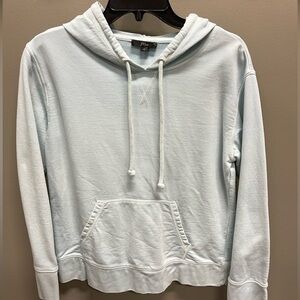 J. Crew Factory Soft Blue Hoodie